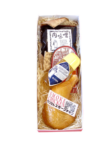 肉味噌・プチドレッシング・スモークチキンセット